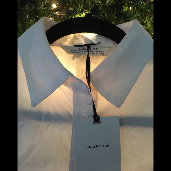 🆕COTTON TUXEDO FRILL SHIRT🆕 - Picture 4 of 8